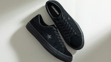 画像をギャラリービューアに読み込む, CONVERSE ONE STAR SUEDE BLACKMONOCHROME