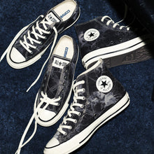 画像をギャラリービューアに読み込む, CONVERSE ALL STAR AGED BLEACHDENIM OX SMOKY GRAY/BLACK