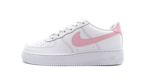 NIKE AIR FORCE 1 GS WHITE/MEDIUM SOFT PINK/WHITE 3