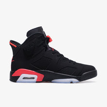 画像をギャラリービューアに読み込む, JORDAN BRAND AIR JORDAN 6 RETRO "INFRARED SALESMAN" "MICHAEL JORDAN"  BLACK/LIGHT CRIMSON 2
