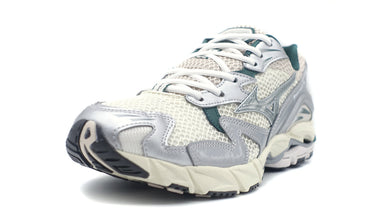 MIZUNO WAVE RIDER 10 OFF WHITE/GREEN/LIGHT BEIGE 1
