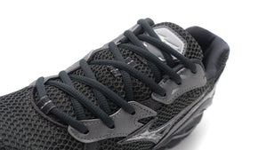 MIZUNO WAVE RIDER 10 BLACK/BLACK/METALLIC GREY – mita sneakers