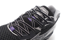 MIZUNO WAVE RIDER 10 "MILLENNIUM PACK" BLACK/BLACK/SILVER 6