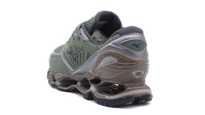 MIZUNO WAVE PROPHECY LS GREEN/BLACK/METALLIC GREY 2