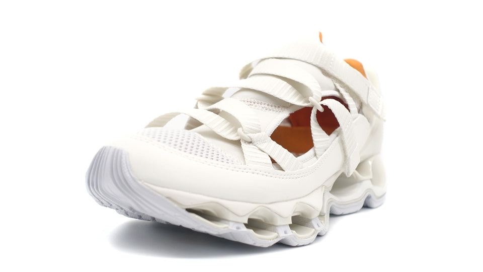 【新品 未使用】メタモルフォーゼ プレート付スカラップバッグ（オフホワイト色） MIZUNO WAVE PROPHECY STRAP OFF WHITE/CAMEL – mita sneakers
