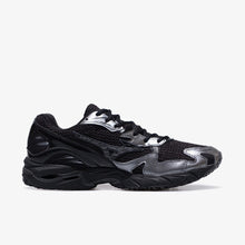 画像をギャラリービューアに読み込む, MIZUNO WAVE RIDER 10  BLACK/METALLIC GREY 2
