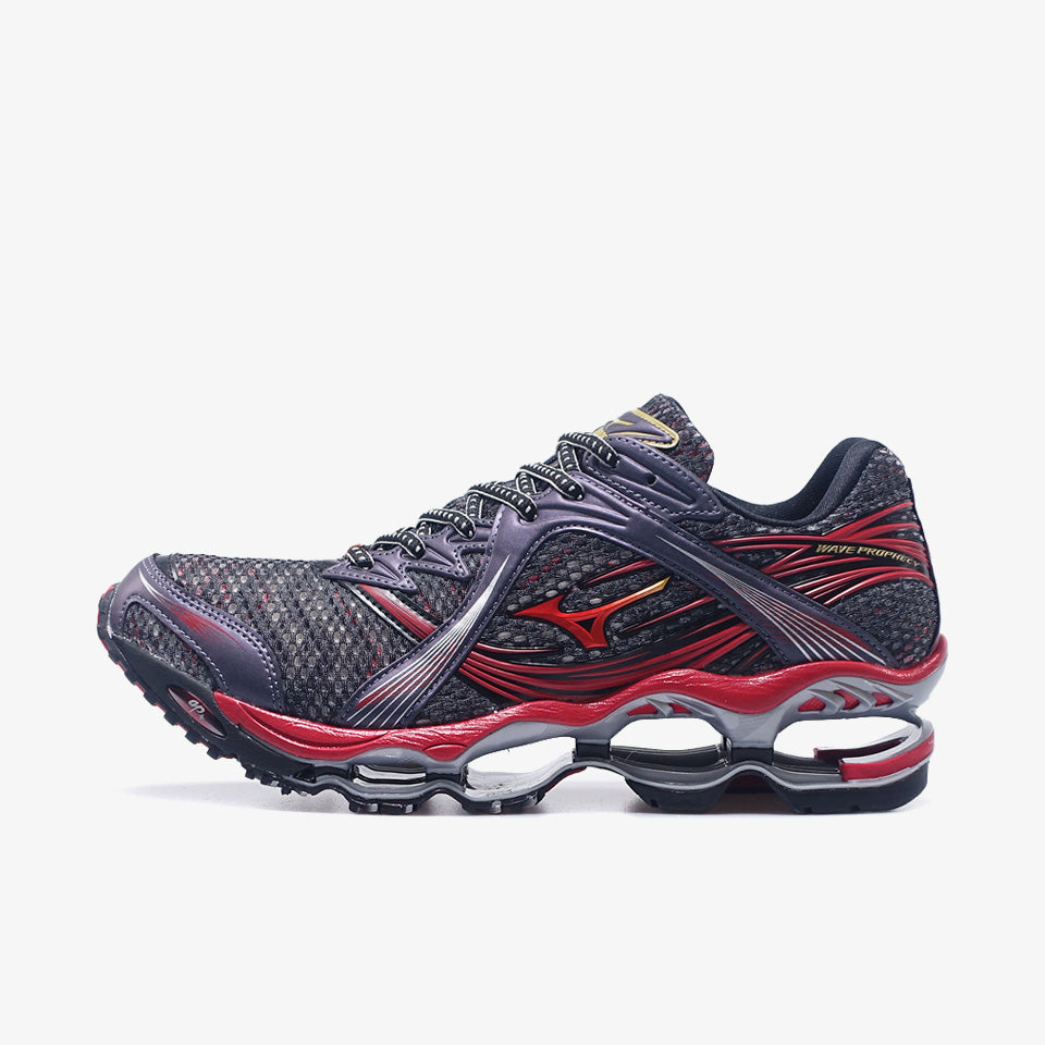 MIZUNO WAVE PROPHECY 1 RED/GUNMETALLIC – mita sneakers