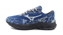 画像をギャラリービューアに読み込む, MIZUNO WAVE RIDER β DYED BUAISOU &quot;BUAISOU.&quot; NAVY BLUE/WHITE 3