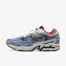 画像をギャラリービューアに読み込む, MIZUNO WAVE MG4 LS SW "SWJP" LIGHT BLUE/OFF WHITE/RED