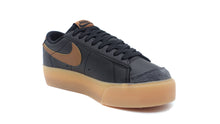 画像をギャラリービューアに読み込む, NIKE (WMNS) BLAZER LOW PLATFORM BLACK/LIGHT BRITISH TAN/WHITE/GUM YELLOW 5