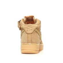 画像をギャラリービューアに読み込む, NIKE AIR FORCE 1 &#39;07 MID WB &quot;WHEAT&quot;  FLAX/WHEAT/GUM LIGHT BROWN/BLACK 4