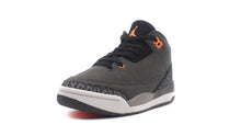 画像をギャラリービューアに読み込む, JORDAN BRAND JORDAN 3 RETRO PS &quot;FEAR&quot; &quot;MICHAEL JORDAN&quot; NIGHT STADIUM/TOTAL ORANGE/BLACK