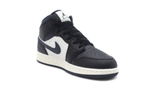 画像をギャラリービューアに読み込む, JORDAN BRAND AIR JORDAN 1 MID GS &quot;MICHAEL JORDAN&quot; BLACK/OFF NOIR/SUMMIT WHITE 5