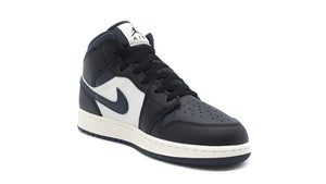 JORDAN BRAND AIR JORDAN 1 MID GS "MICHAEL JORDAN" BLACK/OFF NOIR/SUMMIT WHITE 5