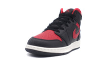 画像をギャラリービューアに読み込む, JORDAN BRAND AIR JORDAN 1 MID GS &quot;MICHAEL JORDAN&quot; BLACK/VARSITY RED/SUMMIT WHITE 1