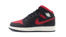 画像をギャラリービューアに読み込む, JORDAN BRAND AIR JORDAN 1 MID GS &quot;MICHAEL JORDAN&quot; BLACK/VARSITY RED/SUMMIT WHITE 3