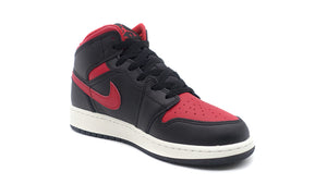 JORDAN BRAND AIR JORDAN 1 MID GS "MICHAEL JORDAN" BLACK/VARSITY RED/SUMMIT WHITE 5