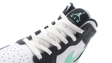 画像をギャラリービューアに読み込む, JORDAN BRAND AIR JORDAN 1 MID GS &quot;MICHAEL JORDAN&quot; WHITE/GREEN GLOW/BLACK 6