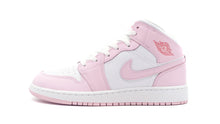 画像をギャラリービューアに読み込む, JORDAN BRAND AIR JORDAN 1 MID GS &quot;MICHAEL JORDAN&quot; PINK FOAM/WHITE/FIRE RED 3