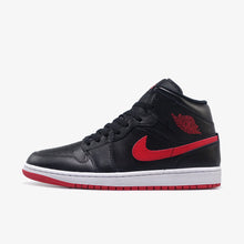 画像をギャラリービューアに読み込む, JORDAN BRAND AIR JORDAN 1 MID "MICHAEL JORDAN" BLACK/WHITE/UNIVERSITY RED 1
