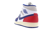 画像をギャラリービューアに読み込む, JORDAN BRAND AIR JORDAN 1 MID &quot;MICHAEL JORDAN&quot; WHITE/DEEP ROYAL BLUE/UNIVERSITY RED 2