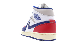 JORDAN BRAND AIR JORDAN 1 MID "MICHAEL JORDAN" WHITE/DEEP ROYAL BLUE/UNIVERSITY RED 2
