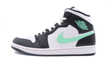 画像をギャラリービューアに読み込む, JORDAN BRAND AIR JORDAN 1 MID &quot;MICHAEL JORDAN&quot;  WHITE/GREEN GLOW/BLACK 3