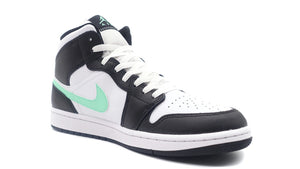 JORDAN BRAND AIR JORDAN 1 MID "MICHAEL JORDAN"  WHITE/GREEN GLOW/BLACK 5