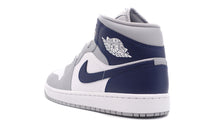 画像をギャラリービューアに読み込む, JORDAN BRAND AIR JORDAN 1 MID &quot;MICHAEL JORDAN&quot; WHITE/MIDNIGHT NAVY/WOLF GREY 2