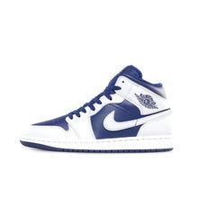 画像をギャラリービューアに読み込む, JORDAN BRAND AIR JORDAN 1 MID &quot;MICHAEL JORDAN&quot;  BLUE VOID/PURE PLATINUM/SUMMIT WHITE 1
