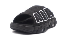 画像をギャラリービューアに読み込む, NIKE AIR MORE UPTEMPO SLIDE BLACK/WHITE/BLACK/CLEAR 1