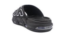 画像をギャラリービューアに読み込む, NIKE AIR MORE UPTEMPO SLIDE BLACK/WHITE/BLACK/CLEAR 2