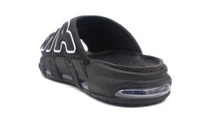 NIKE AIR MORE UPTEMPO SLIDE BLACK/WHITE/BLACK/CLEAR 2