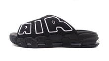 画像をギャラリービューアに読み込む, NIKE AIR MORE UPTEMPO SLIDE BLACK/WHITE/BLACK/CLEAR 3
