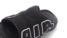 画像をギャラリービューアに読み込む, NIKE AIR MORE UPTEMPO SLIDE BLACK/WHITE/BLACK/CLEAR 6