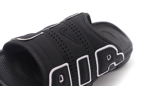 NIKE AIR MORE UPTEMPO SLIDE BLACK/WHITE/BLACK/CLEAR 6