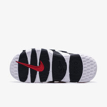 画像をギャラリービューアに読み込む, NIKE AIR MORE UPTEMPO SLIDE  WHITE/BLACK/VARSITY RED