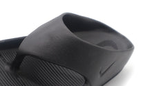 画像をギャラリービューアに読み込む, NIKE (WMNS)  CALM FLIP FLOP BLACK/BLACK 6
