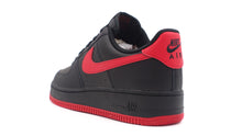 画像をギャラリービューアに読み込む, NIKE AIR FORCE 1 '07 BLACK/UNIVERSITY RED/BLACK 2
