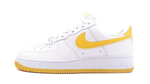 NIKE AIR FORCE 1 '07 WHITE/UNIVERSITY GOLD/WHITE 3