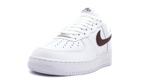NIKE AIR FORCE 1 '07 WHITE/BURGUNDY CRUSH/WHITE 1