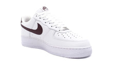 画像をギャラリービューアに読み込む, NIKE AIR FORCE 1 &#39;07 WHITE/BURGUNDY CRUSH/WHITE 5