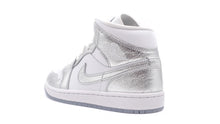 画像をギャラリービューアに読み込む, JORDAN BRAND (WMNS) AIR JORDAN 1 MID SE &quot;MICHAEL JORDAN&quot; WHITE/METALLIC SILVER/WOLF GREY 2