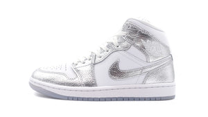 JORDAN BRAND (WMNS) AIR JORDAN 1 MID SE "MICHAEL JORDAN" WHITE/METALLIC SILVER/WOLF GREY 3