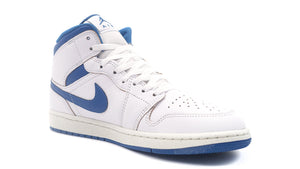 JORDAN BRAND AIR JORDAN 1 MID SE "MICHAEL JORDAN" WHITE/INDUSTRIAL BLUE/SAIL 5