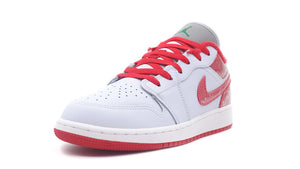 JORDAN BRAND AIR JORDAN 1 LOW SE GS "MICHAEL JORDAN" FOOTBALL GREY/UNIVERSITY RED/PINE GREEN 1
