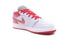 画像をギャラリービューアに読み込む, JORDAN BRAND AIR JORDAN 1 LOW SE GS &quot;MICHAEL JORDAN&quot; FOOTBALL GREY/UNIVERSITY RED/PINE GREEN 5