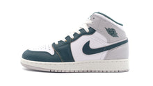 画像をギャラリービューアに読み込む, JORDAN BRAND AIR JORDAN 1 MID SE GS &quot;MICHAEL JORDAN&quot; WHITE/OXIDIZED GREEN/SAIL/NEUTRAL GREY 3