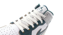 画像をギャラリービューアに読み込む, JORDAN BRAND AIR JORDAN 1 MID SE GS &quot;MICHAEL JORDAN&quot; WHITE/OXIDIZED GREEN/SAIL/NEUTRAL GREY 6