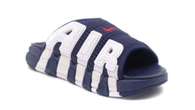 画像をギャラリービューアに読み込む, NIKE AIR MORE UPTEMPO SLIDE MIDNIGHT NAVY/UNIVERSITY RED/WHITE/CLEAR 5